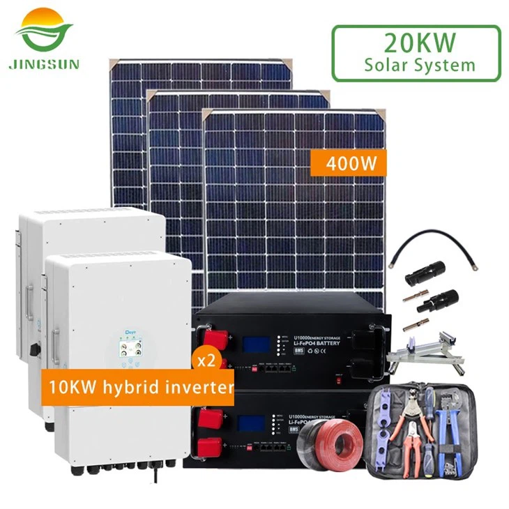 Sistema solar de 20 KW