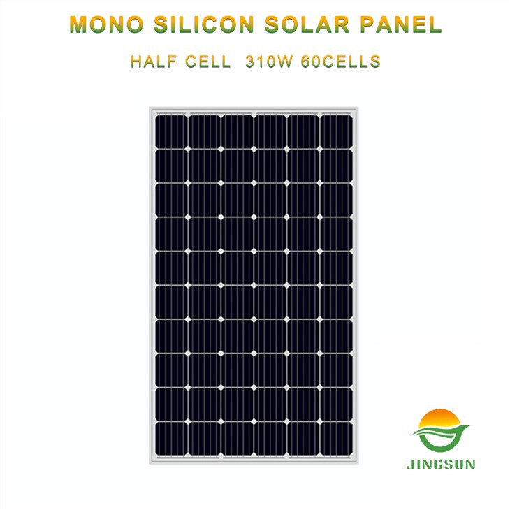 Panel solar monocristalino de 310 W