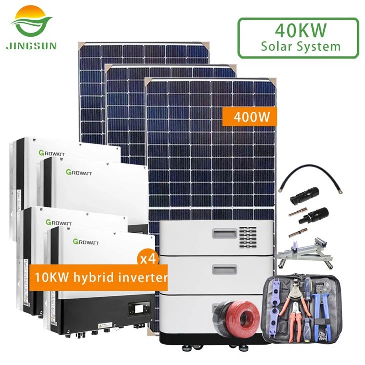 Sistema solar de 40 KW