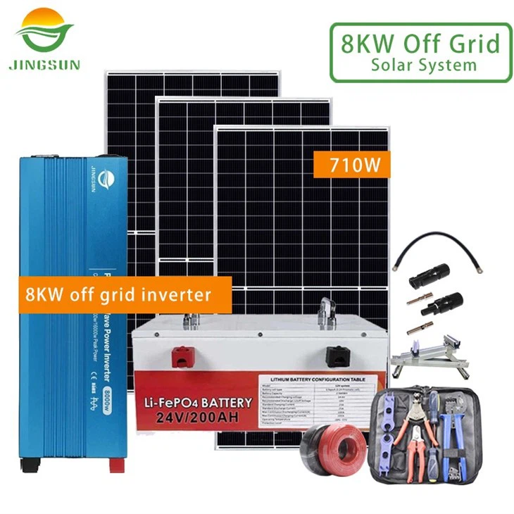 8KW Off Grid Solar System