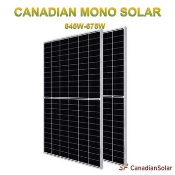 Solar canadiense 650W
